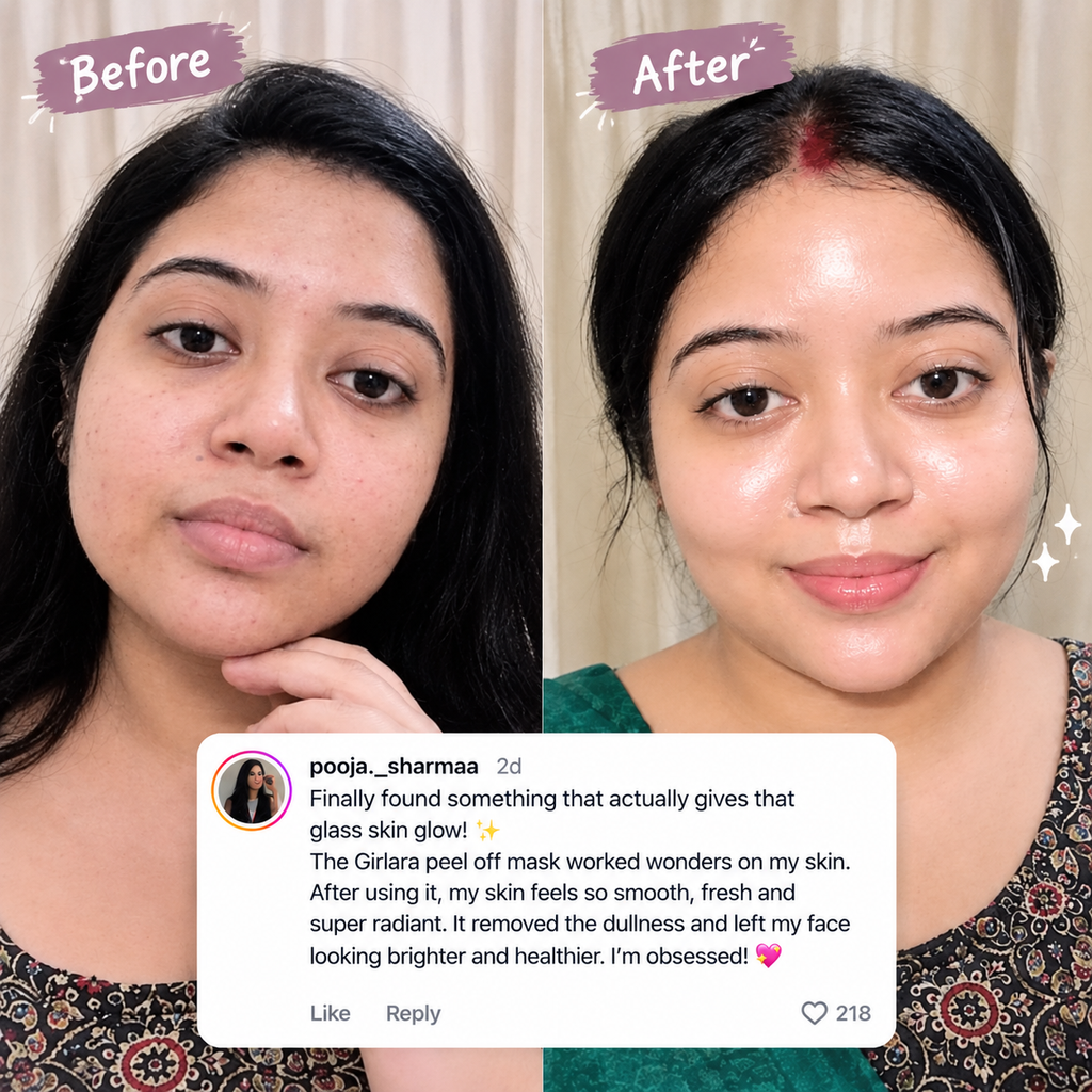 Girlara Collagen Overnight Wrapping Peel Off Facial Mask
