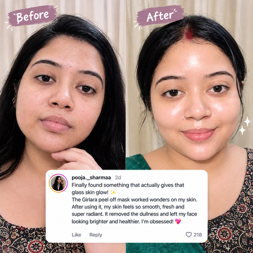 Girlara Collagen Overnight Wrapping Peel Off Facial Mask